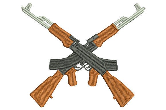 Crossed AK47 Form a Cross: A Designer’s Review