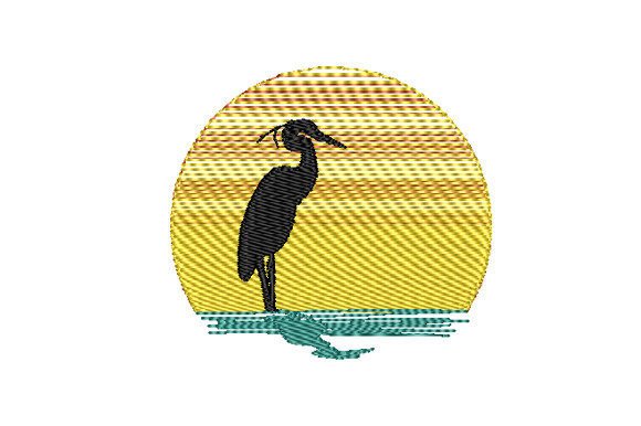 Heron Sunset Embroidery: A Designer’s Review