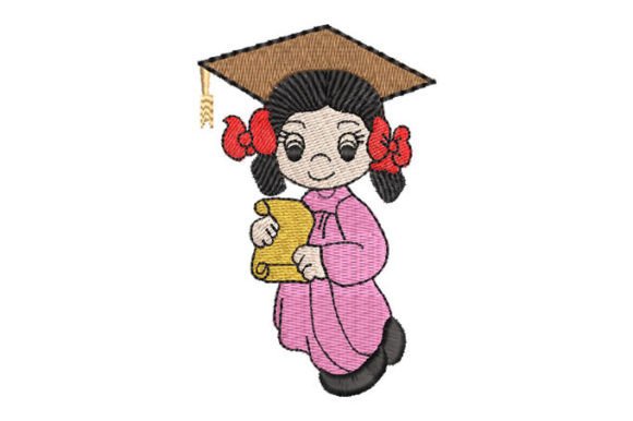 Review: Girl with Graduation Cap Design