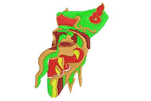Reviewing The Colorful Phi Ta Khon Mask